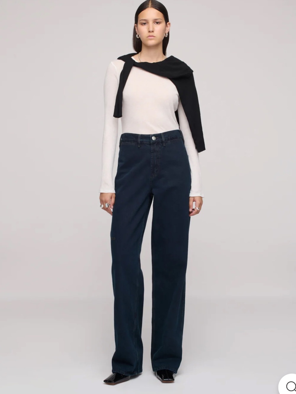 Free People X Dala Starch Denim Jeans NWT